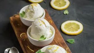Beat Summer Heat With A Cool Refreshing Homemade Lemon Sorbet Dessert Recipe