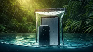 Never Suffer Gadget Damage From Downpours Thanks Dry Bags