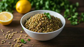 This Sprouted Lentil Lemon Mix Is The Ultimate Clean Snack