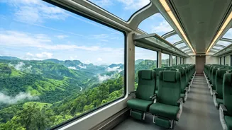 Why End Monsoon Rail Journeys Through Western Ghats Offer Panoramic Scenic Views In VistaDome