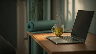 Gentle Post Yoga Stretches Safely Melt Office Shoulder Pain