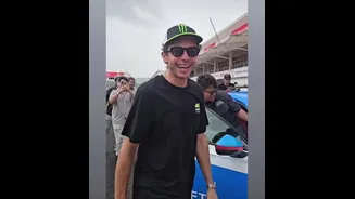 Dinantikan Penggemar, Valentino Rossi Akhirnya Sambangi Sirkuit Mandalika