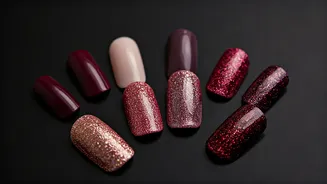 Burgundy Nails: 7 Festive Design Ideas