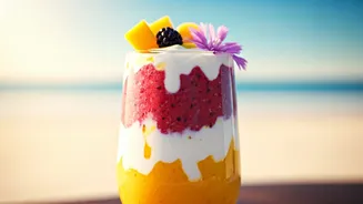 Make Instagram Worthy Summer Smoothies With Mango Cubes
