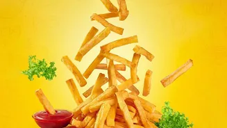 Vrat Tikkis and Fries Get a Crisp Finish in the Air Fryer