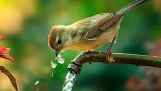 Noticing Nature In Cities: How Simple Water Bowls Attract Diverse Bird Species In Autumn