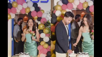 Ankita Lokhande Celebrates Birthday Husband Vicky Jain And Paparazzi | Video