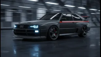 Audi Sport Quattro Fans Get A Limited Restomod With Serious Manual Drama