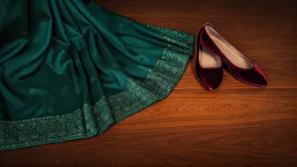 Saree Styling for Winter Weddings: Fabrics & Footwear