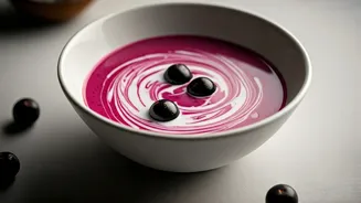 Coconut Milk Meets Fresh Jamun Pulp For Ultimate Purple Vibe