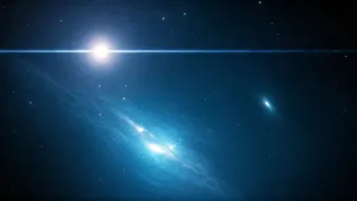 Night Light Reaching Your Eyes Left Cosmic Beacons Centuries Ago