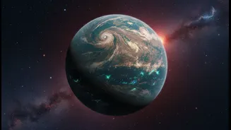 Webb Spots Possible Life-Clue Gases On K2-18b