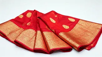 Nita Ambani's Red Saree: A Fashion Statement