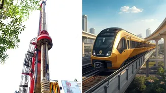 Delhi Metro Golden Line Extension Begins