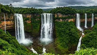 Cherrapunji Looks Unreal When The Waterfalls Peak