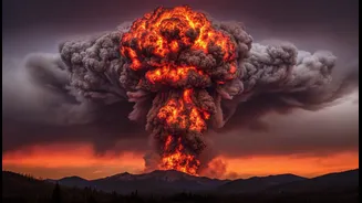 Beyond isolated disaster events, Wildfires And Volcanoes highlight stratospheric chemistry, warming estimates and forecast confidence