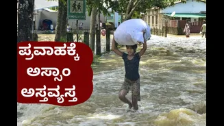 ಭೀಕರ ಪ್ರವಾಹಕ್ಕೆ ತತ್ತರಿಸಿದ ಅಸ್ಸಾಂ! 21 ಸಾವು, 5.64 ಲಕ್ಷ ಜನರ ಬದುಕು ಅಸ್ತವ್ಯಸ್ತ