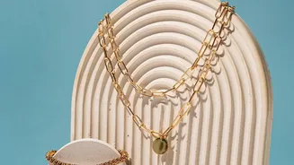 Maximalist Desi Jewellery Returns For Festive Fashion Puts The Spotlight On Layered Necklaces