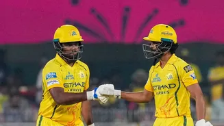 RR vs CSK: 'Overrated, Tabahi, We need MS Dhoni' - Fans Troll Sanju Samson, Ruturaj Gaikwad amid Batting Collapse