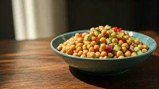 Breakfast Chickpea Salads Are Perfect To Maintain Stable Energy Levels