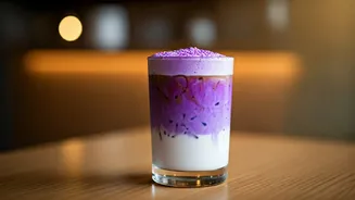 Ube Coffee: Unpacking the Vibrant Purple Trend and Its Health Perks