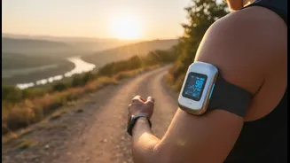 How wearable tech devices track glucose drops during long endurance running sessions