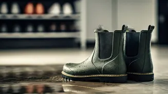 Plastic Footwear Is Not A Full Rain Plan