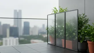 Protect Your Balcony Garden: Modular Rain Shields Prevent Waterlogged Soil In Apartments