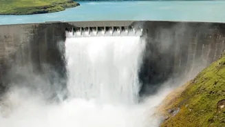 India's Water Storage Drops Sharply To 71.84% Of Reservoir Capacity