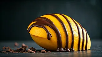 Craving Fusion Sweets Try This Chocolate Drizzled Langra Mango Treat