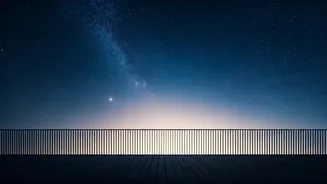 Gaze Out Terraces Witnessing Time Traveling Starlight Born Centuries Ago