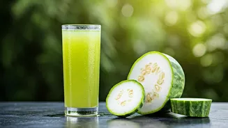 Morning Ash Gourd Juice Offers Immense Hydration To Your Body