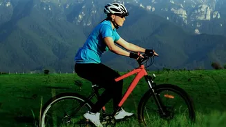 Outdoor Cycling Adds Fresh Air and Changing Scenery to Stress Relief