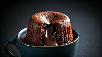 Make This 2 Minute Molten Lava Mug Cake Tonight