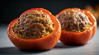 Air Fryer Stuffed Bell Peppers Are A Meal Prep Winner