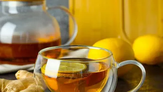 Why You Should Prepare These Five Simple Lemon-Ginger Drinks For Natural Digestive Ease