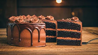 Why Everyone Wants These Vintage Style Chocolate Fudge Cakes