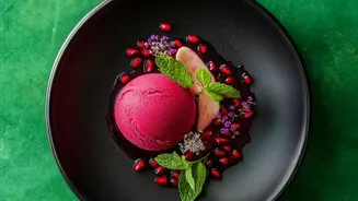 A Five-Dessert Lychee Menu Spans Sorbet Cheesecake and Tart