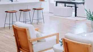 A Well-Planned Rental Uses Objects to Shape Space without Construction