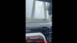 Mumbai Sea Link, A Lamborghini At 250 kmph - What Could Possibly Go Wrong? | VIDEO