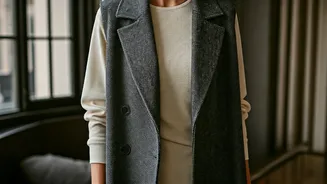 Elevate Your Winter Wardrobe: 5 Chic Ways to Style a Gilet with a Long Top