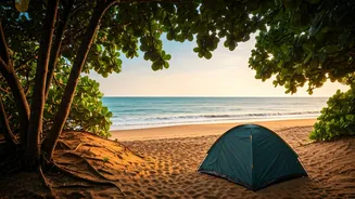 Secluded Konkan Beach Camps Beat Commercial Tourist Crowds