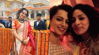 Kangana Ranaut reveals how designer Masaba Gupta didn't allow her to wear her saree during visit to Ram Janmbhoomi in Ayodhya: 'Felt so humiliated ...