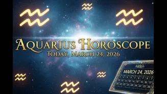 Aquarius Horoscope Today, March 24, 2026