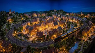 Miniatur Wunderland's Day-Night Cycle Changes the Entire Visitor Experience