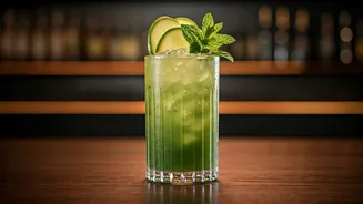 Raw Green Mango Mocktails Are Shaking Up Drink Menus