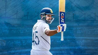 How Rohit Sharma chose number 45 in cricket?