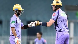 Watch: KKR Captain Ajinkya Rahane smashes massive six in practice game