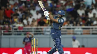Sai Sudharsan slams his 9th 50-plus score of IPL 2026