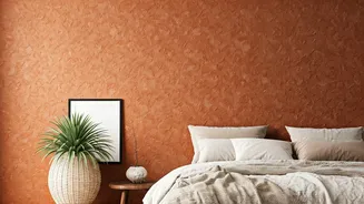 Give Bedrooms Instant Cozy Boho Vibes With Terracotta Washes